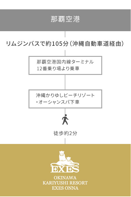 リムジンバスでお越しの方